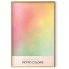 Artgeist Plakatas - Cherry Breeze - Pastel Gradient in Soft, Retro Colors
