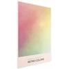 Artgeist Plakatas - Cherry Breeze - Pastel Gradient in Soft, Retro Colors