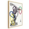 Artgeist Plakatas - Collage Graphic - Discus Thrower - Sculpture