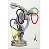 Artgeist Plakatas - Collage Graphic - Discus Thrower - Sculpture