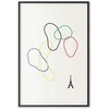 Artgeist Plakatas - Colorful Circles - digital graphic - minimalism