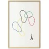 Artgeist Plakatas - Colorful Circles - digital graphic - minimalism
