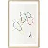Artgeist Plakatas - Colorful Circles - digital graphic - minimalism