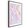 Artgeist Plakatas - Colorful Dream - abstract shapes in pastel shades