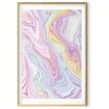 Artgeist Plakatas - Colorful Dream - abstract shapes in pastel shades