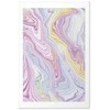 Artgeist Plakatas - Colorful Dream - abstract shapes in pastel shades