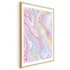 Artgeist Plakatas - Colorful Dream - abstract shapes in pastel shades