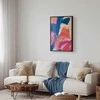 Artgeist Plakatas - Colorful Expression - strong contrasts in an energetic composition