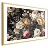 Artgeist Plakatas - Colorful Flowers on a Juodas Background