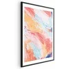 Artgeist Plakatas - Colorful Harmony - dynamic color transitions in pastel tones
