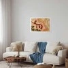 Artgeist Plakatas - Colorful Shapes - worn figures in lime wash technique