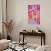 Artgeist Plakatas - Colorful Strokes - intense shades of pink and violetinė on canvas