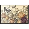 Artgeist Plakatas - Colorful Tulips on a Kreminis Background