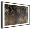 Artgeist Plakatas - Dark Baroque Patterns with Golden Accents