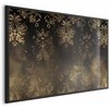 Artgeist Plakatas - Dark Baroque Patterns with Golden Accents