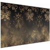 Artgeist Plakatas - Dark Baroque Patterns with Golden Accents