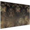 Artgeist Plakatas - Dark Baroque Patterns with Golden Accents