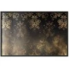 Artgeist Plakatas - Dark Baroque Patterns with Golden Accents