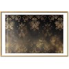 Artgeist Plakatas - Dark Baroque Patterns with Golden Accents