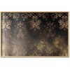 Artgeist Plakatas - Dark Baroque Patterns with Golden Accents