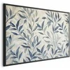 Artgeist Plakatas - Delicate Botanical Motif with Mėlyna Leaves