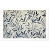 Artgeist Plakatas - Delicate Botanical Motif with Mėlyna Leaves