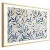 Artgeist Plakatas - Delicate Botanical Motif with Mėlyna Leaves