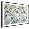 Artgeist Plakatas - Delicate Botanical Motif with Mėlyna Leaves