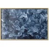 Artgeist Plakatas - Dense, Dark Mėlyna Abstract Ornaments