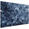 Artgeist Plakatas - Dense, Dark Mėlyna Abstract Ornaments