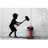Artgeist Plakatas - Destroy the Fire Hydrant