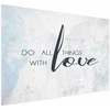 Artgeist Plakatas - Do All Things with Love