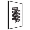 Artgeist Plakatas - Dreams Don't Work Unless You Do