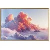 Artgeist Plakatas - Dusk Spectacle: Clouds in Shades of Rožinė and Violetinė