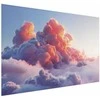 Artgeist Plakatas - Dusk Spectacle: Clouds in Shades of Rožinė and Violetinė