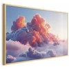 Artgeist Plakatas - Dusk Spectacle: Clouds in Shades of Rožinė and Violetinė