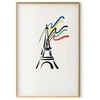 Artgeist Plakatas - Eiffel Tower and Colors