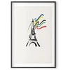 Artgeist Plakatas - Eiffel Tower and Colors