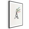 Artgeist Plakatas - Eiffel Tower and Colors