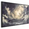 Artgeist Plakatas - Epic Play of Light: The Sun Battling for Dominance Over the Clouds
