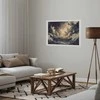 Artgeist Plakatas - Epic Play of Light: The Sun Battling for Dominance Over the Clouds
