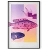 Artgeist Plakatas - Fantastic Fish - artistic illustration of fish on a colorful background