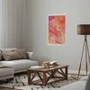 Artgeist Plakatas - Fiery Colors - dynamic shapes in fire and pink tones