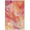 Artgeist Plakatas - Fiery Colors - dynamic shapes in fire and pink tones