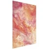 Artgeist Plakatas - Fiery Colors - dynamic shapes in fire and pink tones