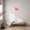 Artgeist Plakatas - Flamingo and Stripes
