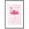 Artgeist Plakatas - Flamingo and Stripes