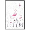 Artgeist Plakatas - Flamingo Family