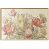 Artgeist Plakatas - Flower Bouquet on a Kreminis Background