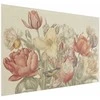 Artgeist Plakatas - Flower Bouquet on a Kreminis Background
